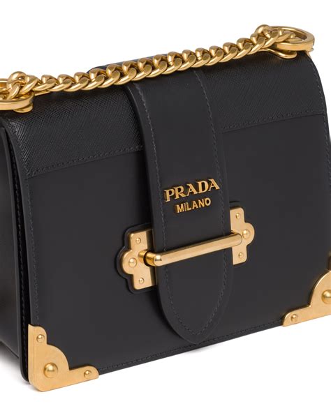 prada cahier bag vestiaire collective|Cahier leather handbag Prada Black in Leather .